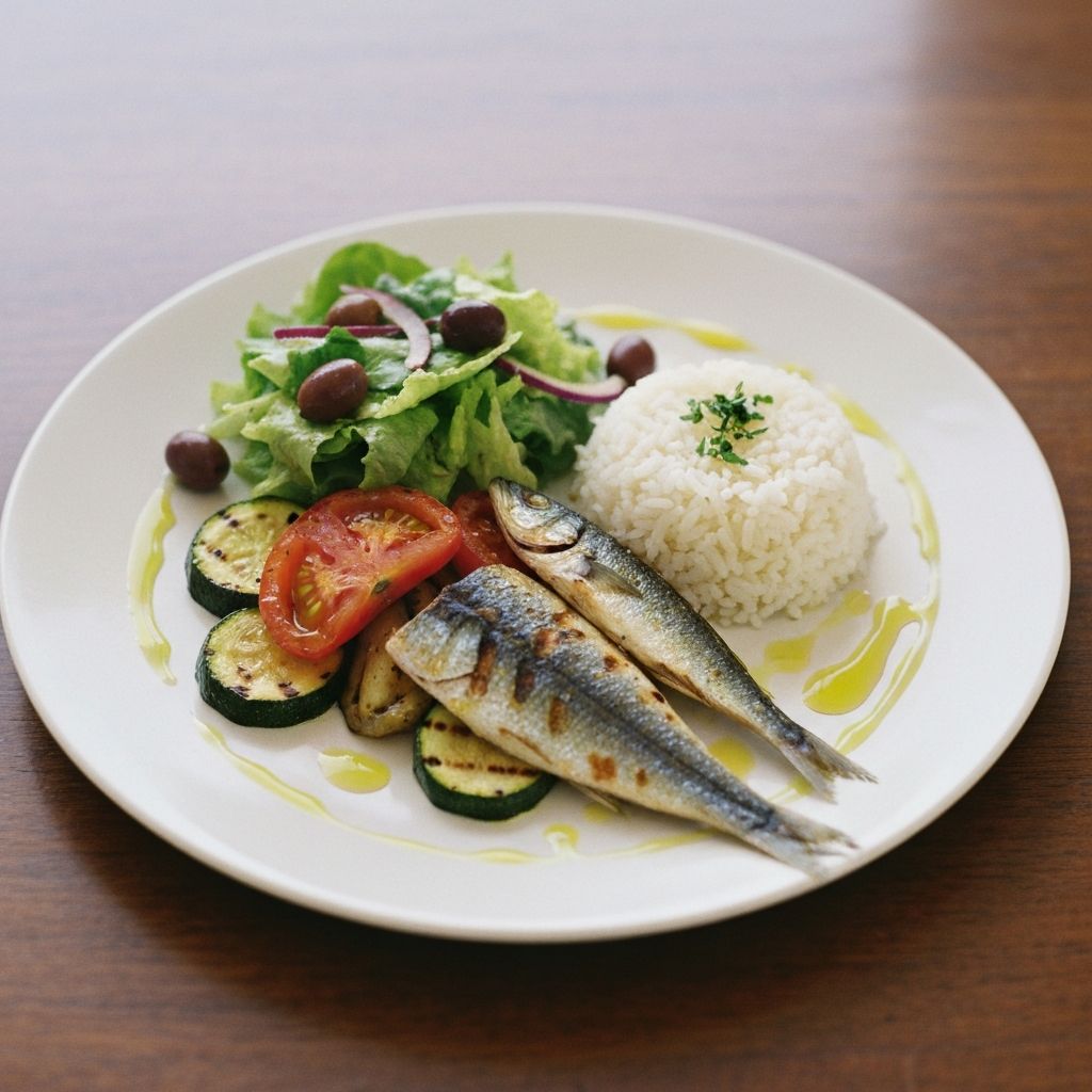 Ručak bez kompliciranja - jednostavni tanjur, riba i povrće